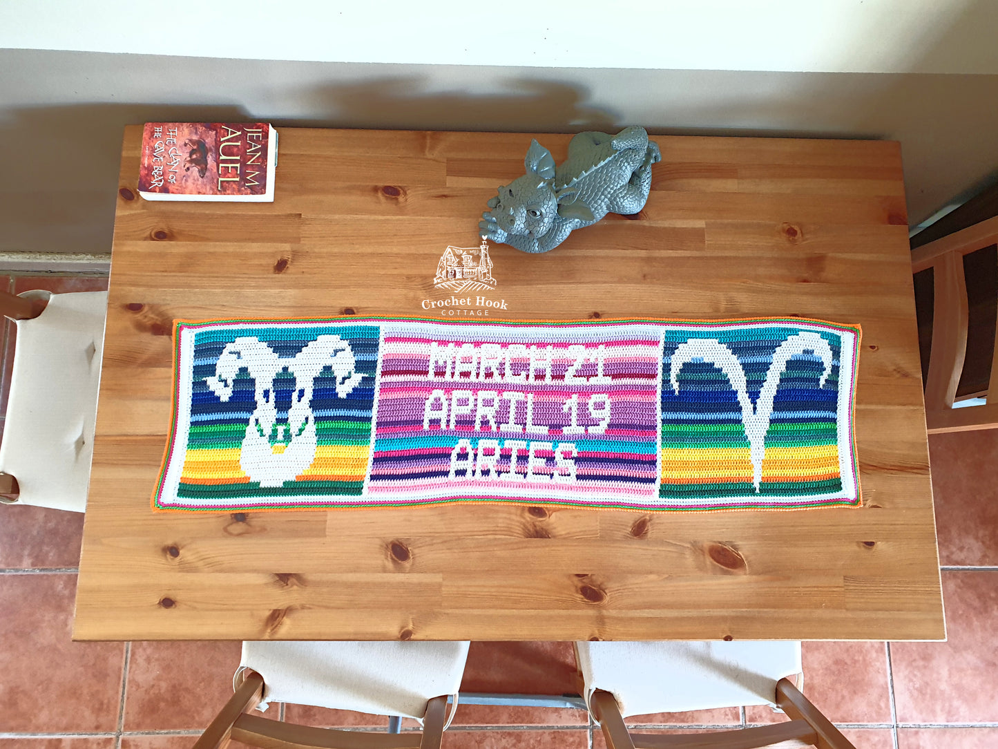 Crochet Pattern - Aries - mosaic crochet pattern