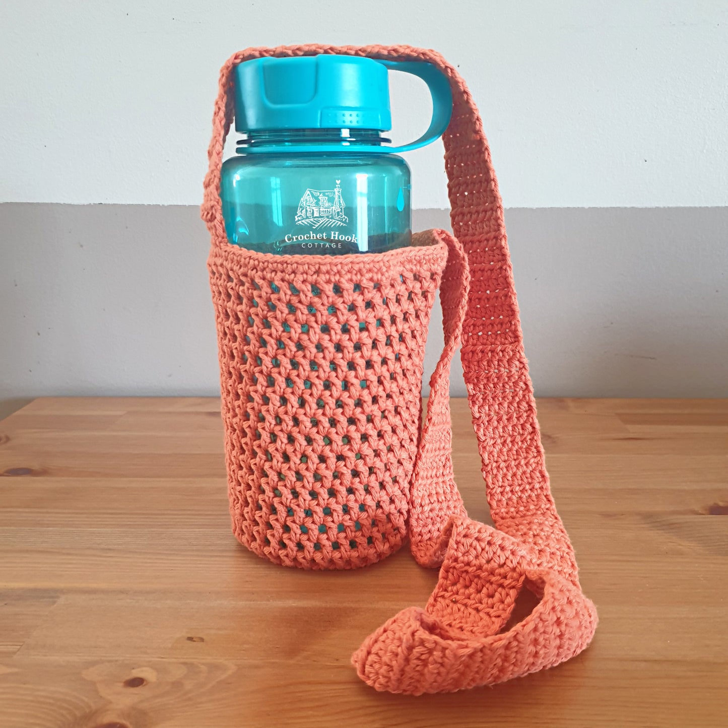 Bottle Holder with Crossbody Strap, Drink Bottle Bag