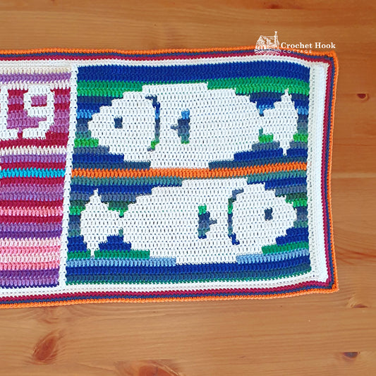 Crochet Pattern - Pisces - mosaic crochet pattern