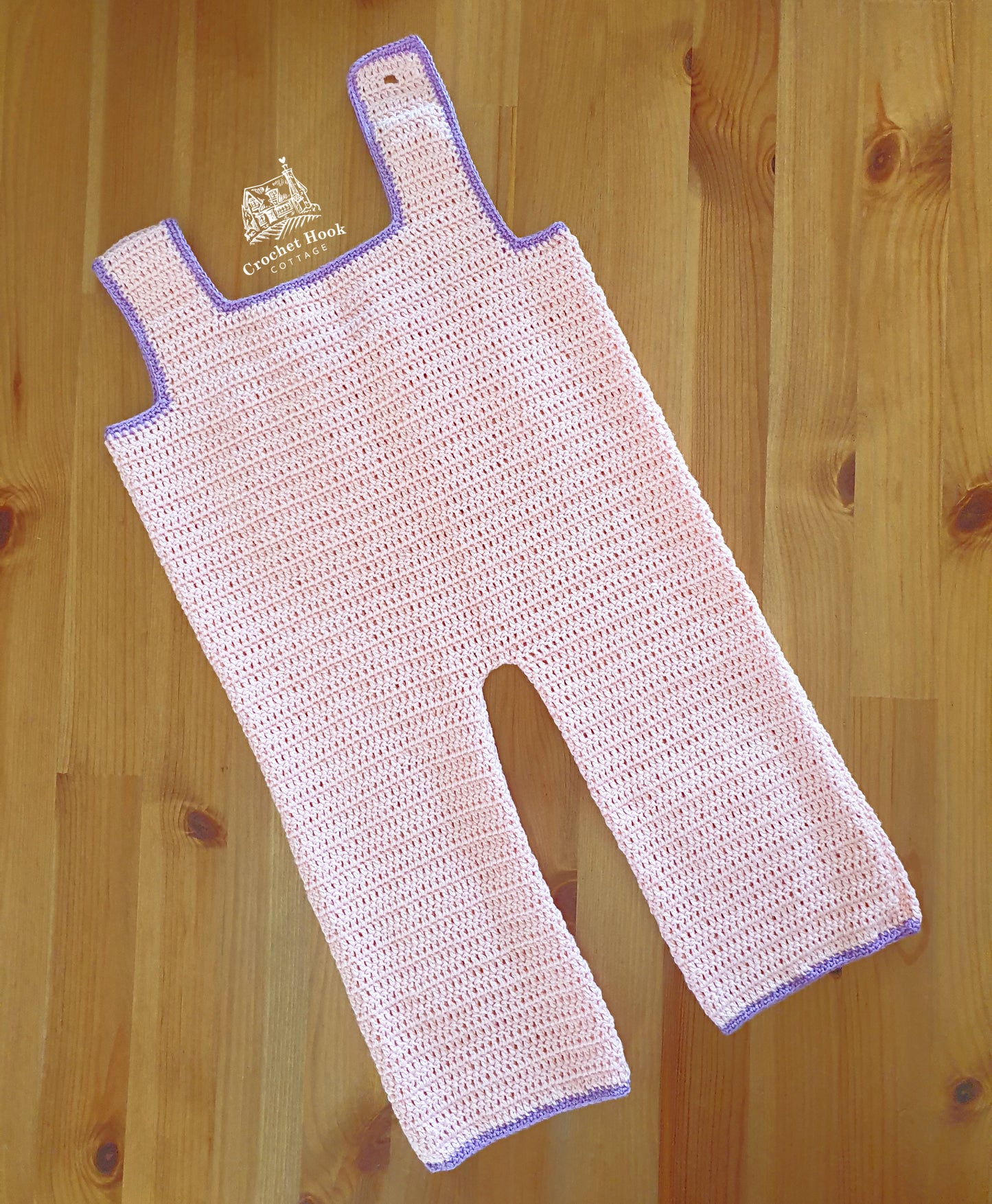 Baby Rompers - vintage granny-square chic