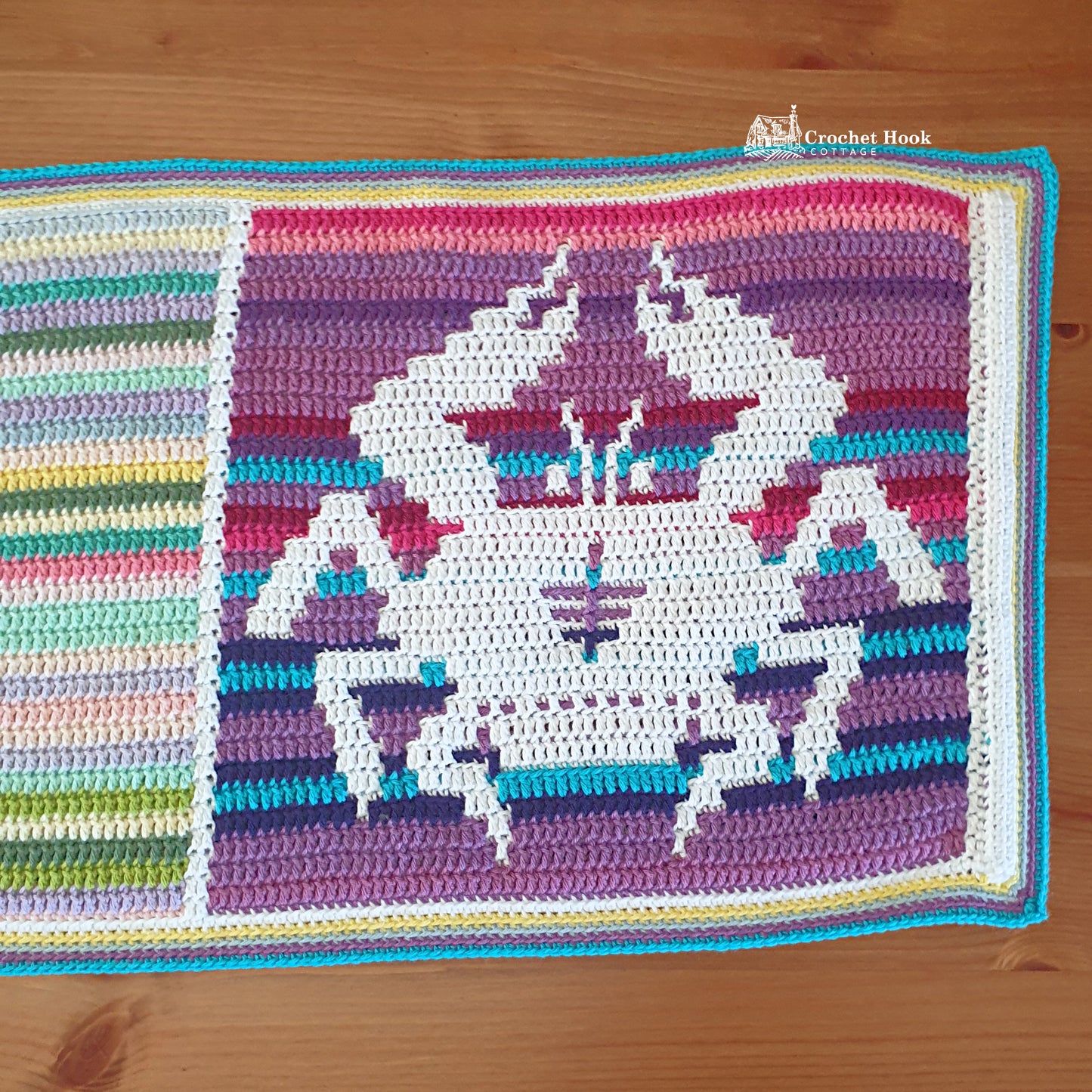 Crochet Pattern - Cancer - mosaic crochet pattern