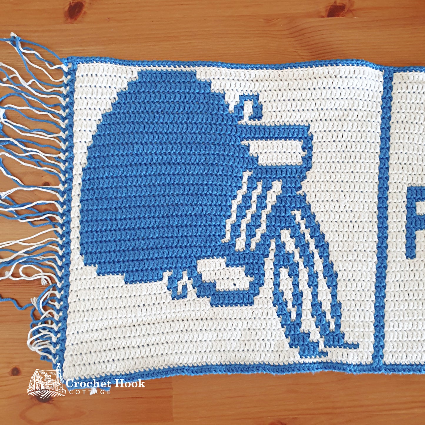 Crochet Pattern - Aquarius - mosaic crochet pattern