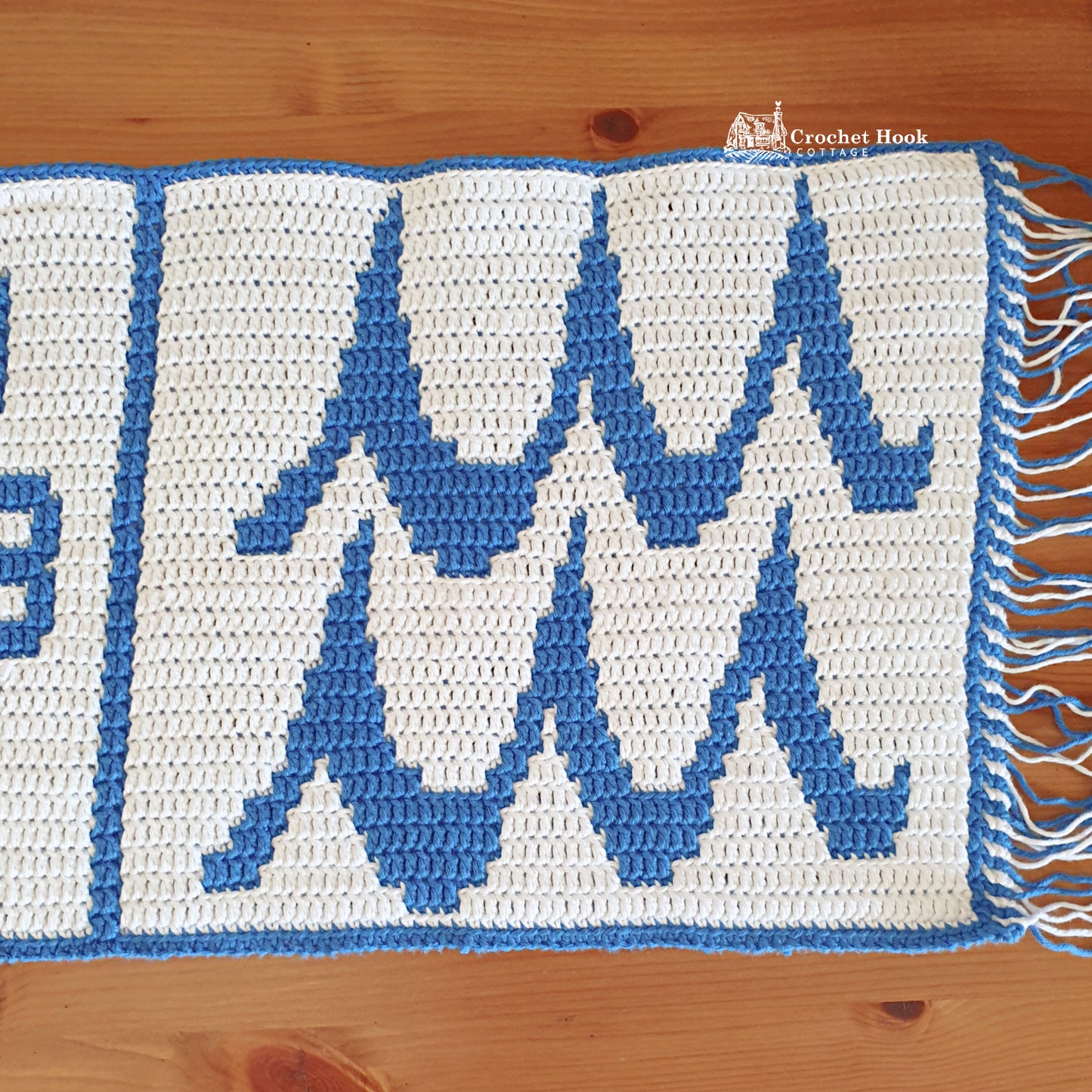 Crochet Pattern - Aquarius - mosaic crochet pattern