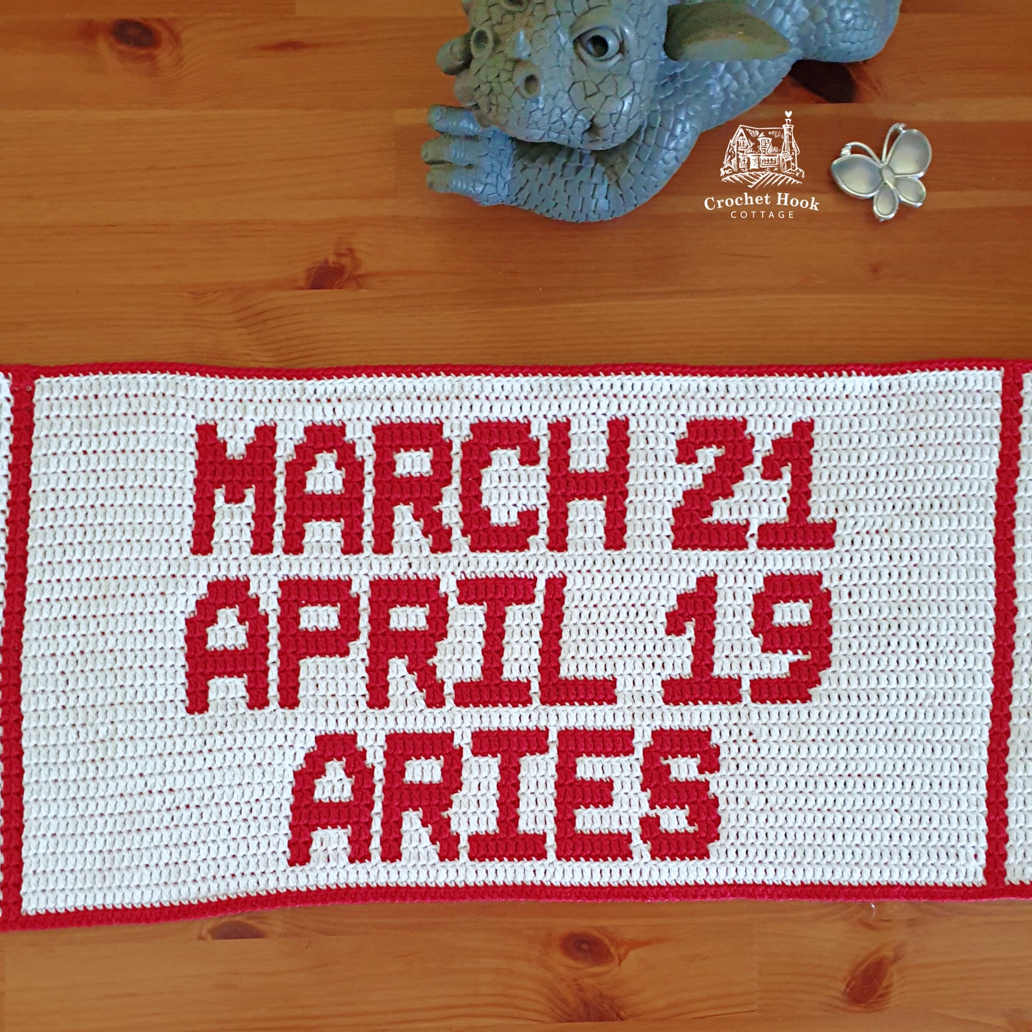 Crochet Pattern - Aries - mosaic crochet pattern