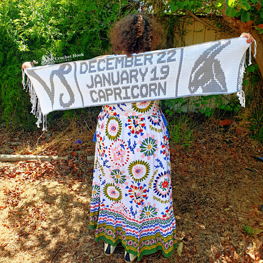 Crochet Pattern - Capricorn - mosaic crochet pattern