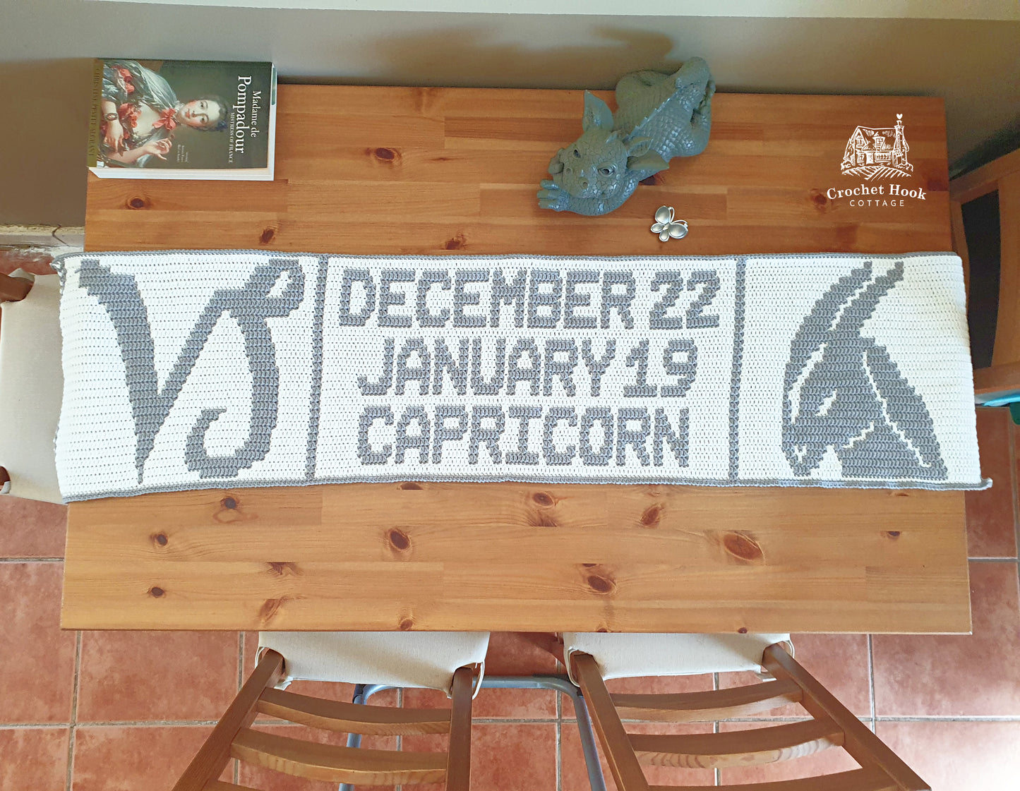 Crochet Pattern - Capricorn - mosaic crochet pattern