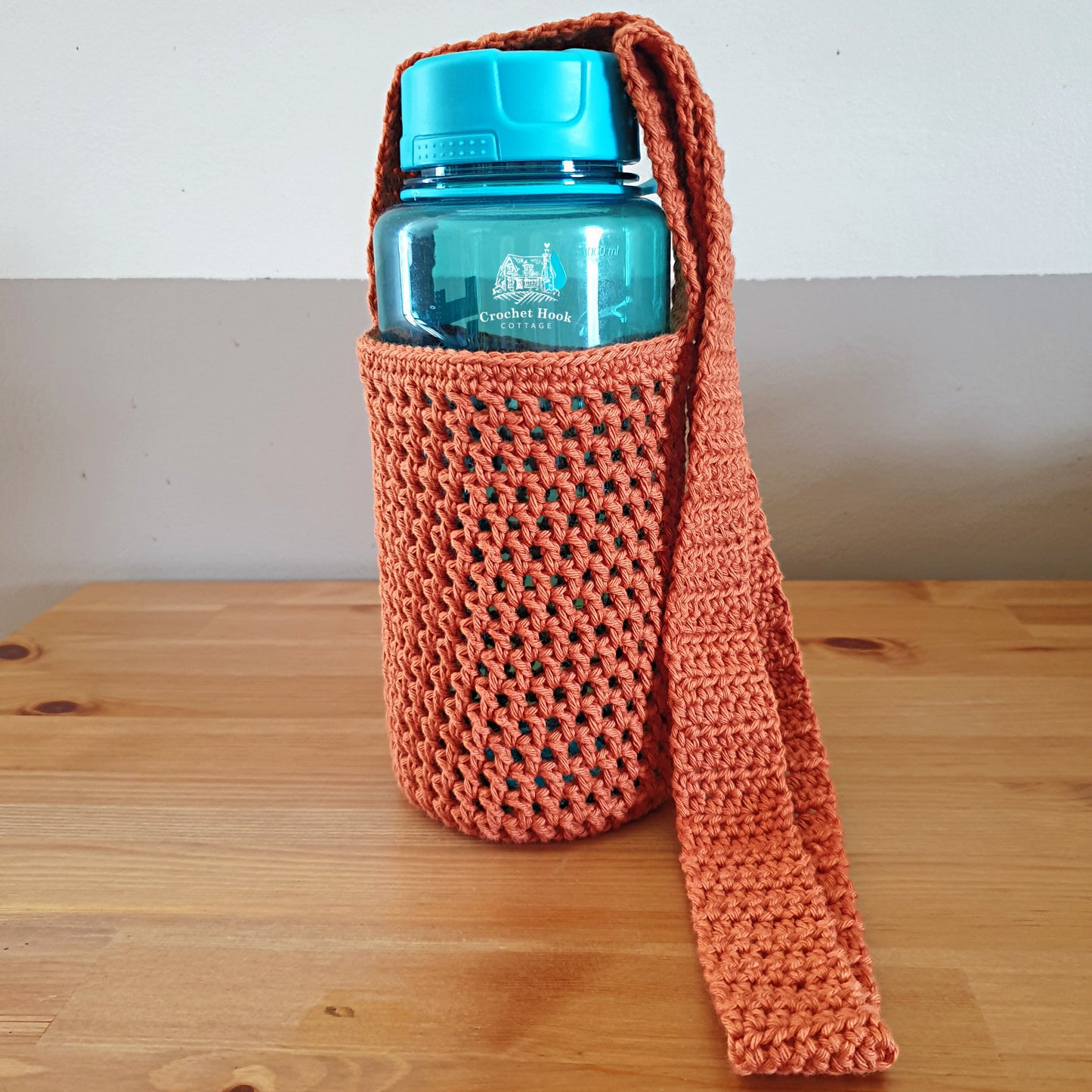 Bottle Holder with Crossbody Strap, Drink Bottle Bag