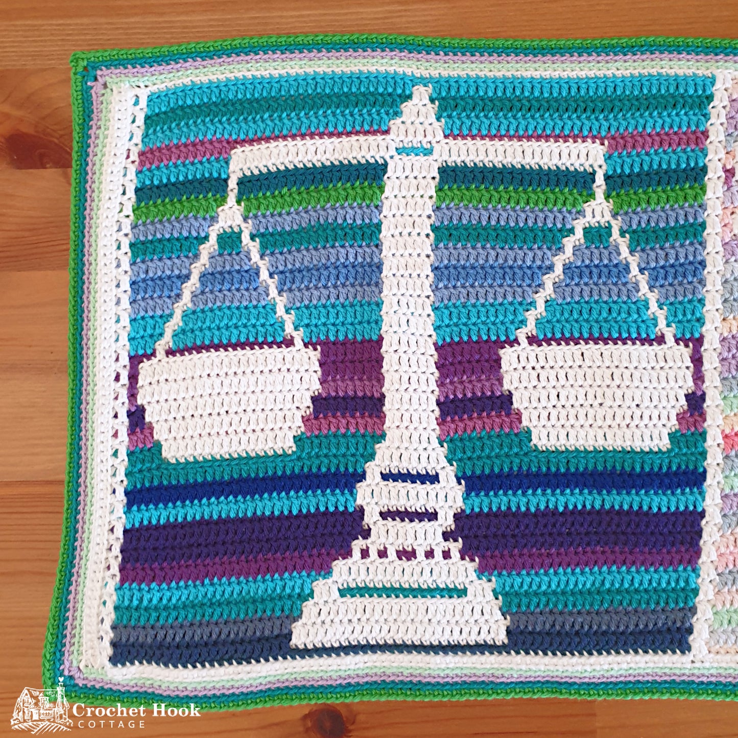 Crochet Pattern - Libra - mosaic crochet pattern
