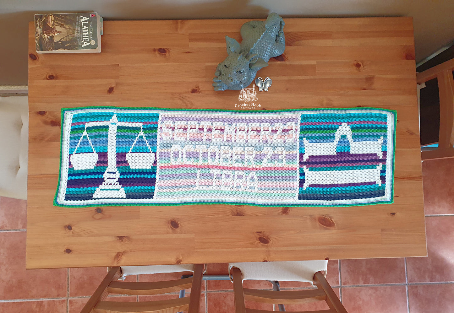 Crochet Pattern - Libra - mosaic crochet pattern