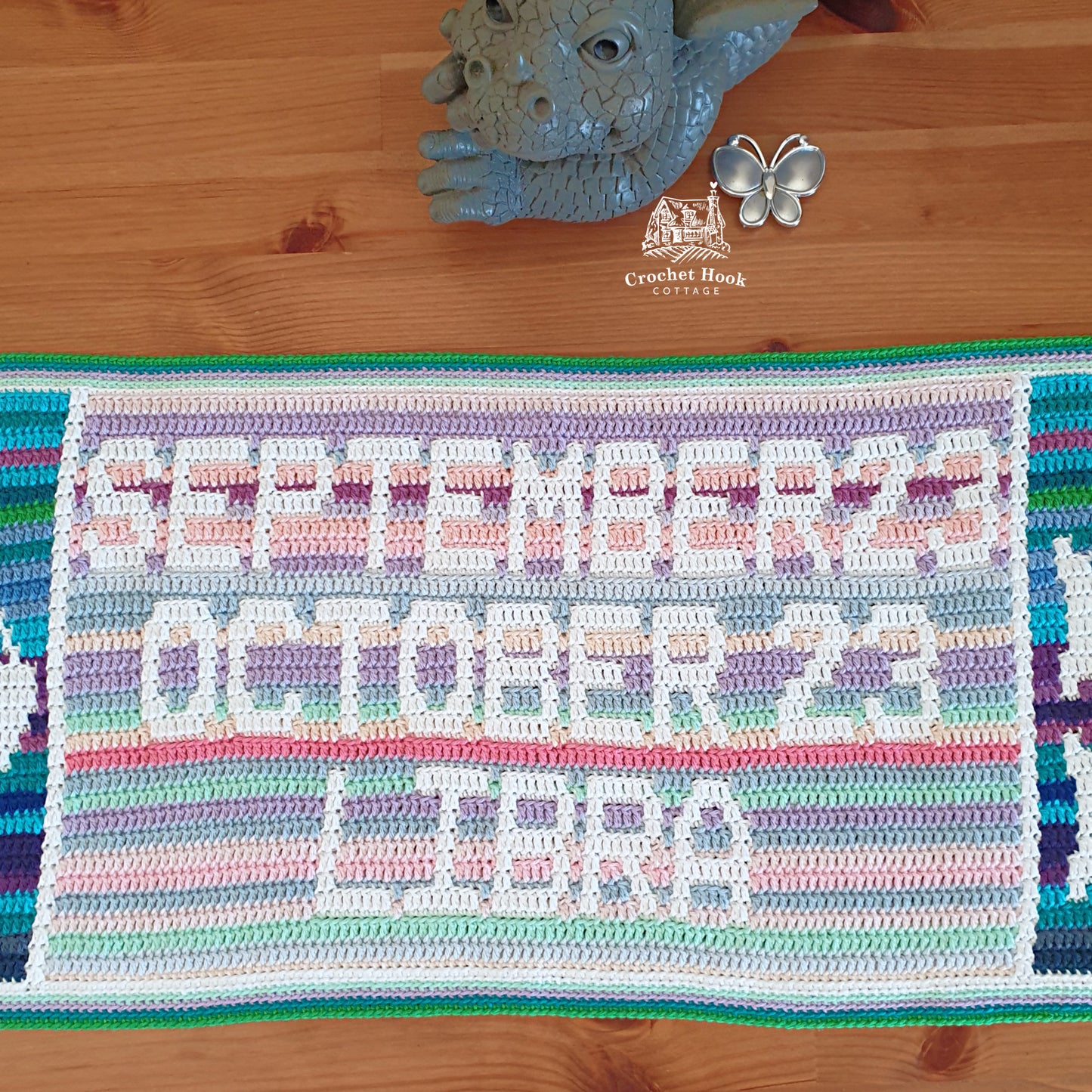Crochet Pattern - Libra - mosaic crochet pattern