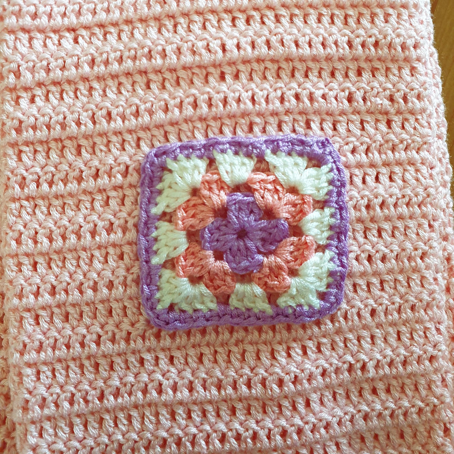 Baby Rompers - vintage granny-square chic