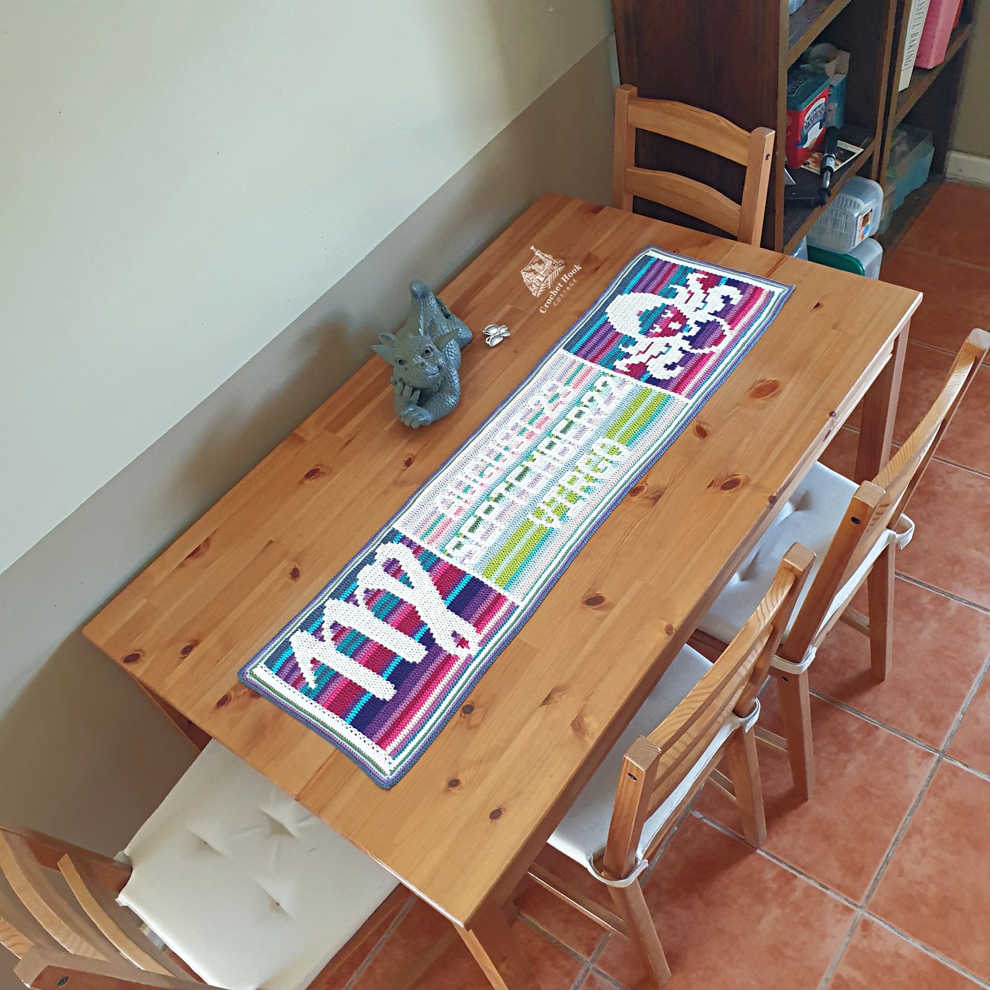 Crochet Pattern - Virgo - mosaic crochet pattern