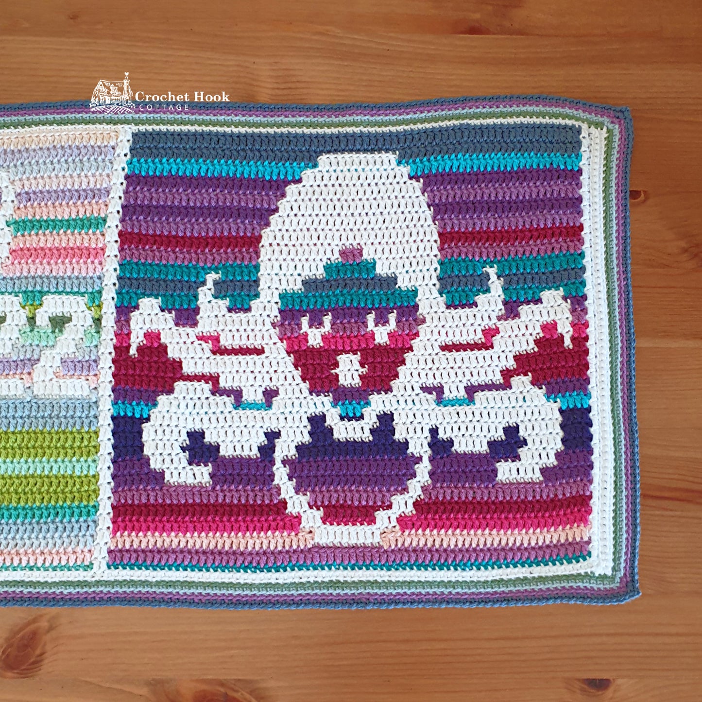 Crochet Pattern - Virgo - mosaic crochet pattern