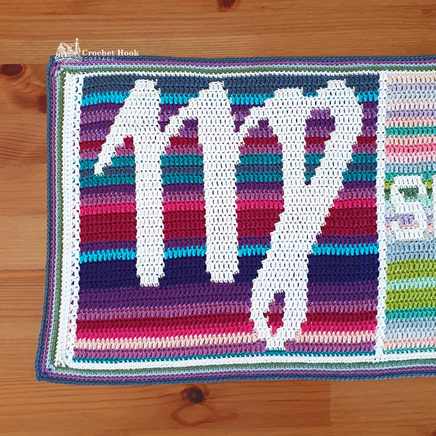 Crochet Pattern - Virgo - mosaic crochet pattern